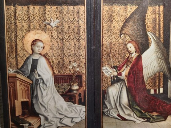 Reyes Magos Stefan Lochner catedral Colonia 1