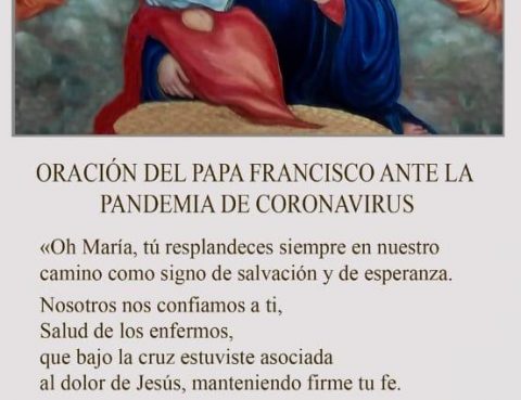Oración del papa Francisco ante la pandemia del coronavirus 14 3 2020