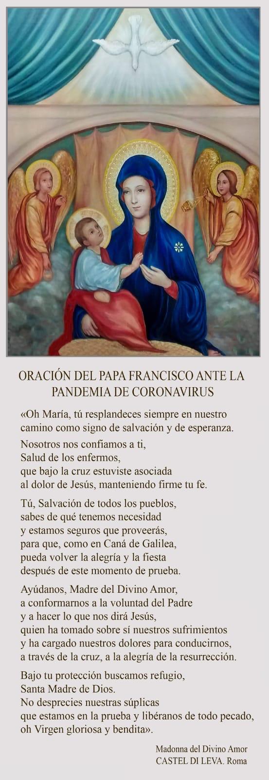 Oración del papa Francisco ante la pandemia del coronavirus 14 3 2020