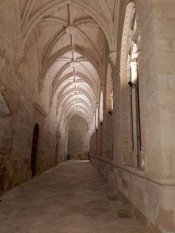 Claustro catedral de Siguenza noviembre 2020