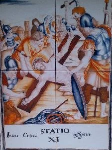 El fariseo y el publicano Via Crucis XI Desierto de las Palmas13 3 2021