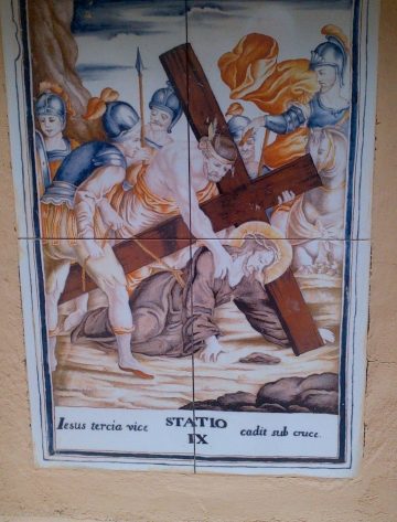 El que no esta conmigo esta contra mi Via Crucis IX Desierto de las Palmas 11 3 2021