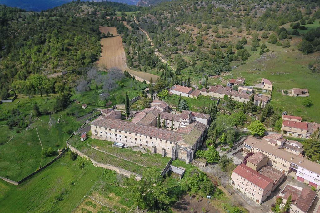 Buenafuente del Sistal, monasterio situado en un paraje privilegiado del Alto Tajo