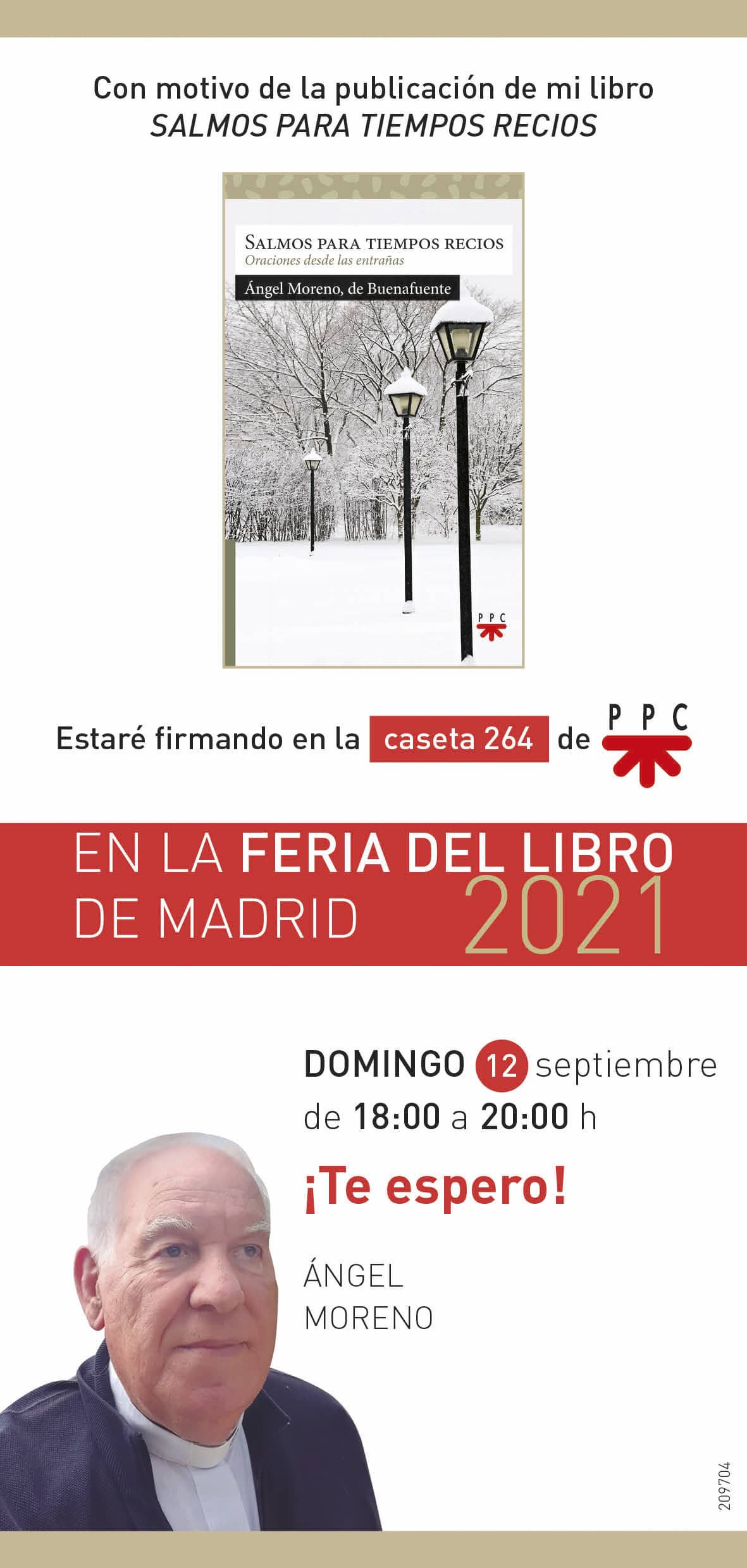 Angel Moreno Feria Libro Madrid 12 9 2021