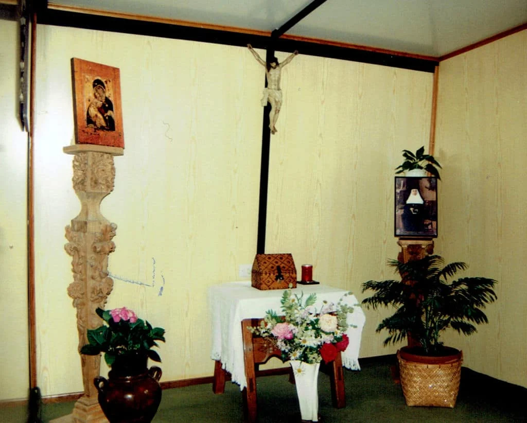 foto 8a Capilla anas con la imagen de la M. Rafols