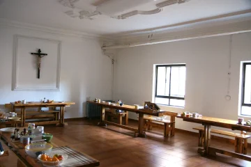 Compartimos las comidas en el Refectorio