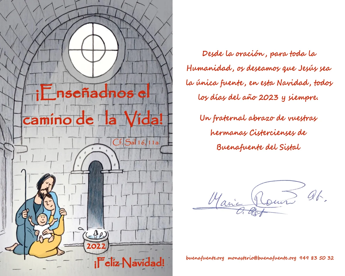 Felicitación Navidad 2022 Buenafuente del Sistal
