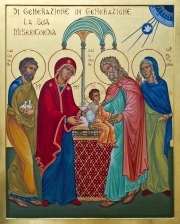 Presentacion del Nino Jesus en el templo 2023