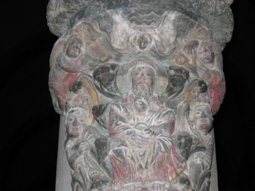 Parteluz catedral Santiago Compostela