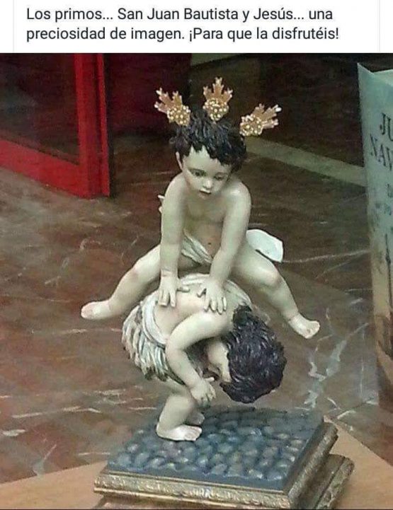 Los primos san Juan Bautista y Jesus