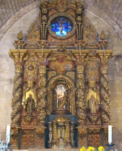 Retablo Monasterio Buenafuente san Bernardo