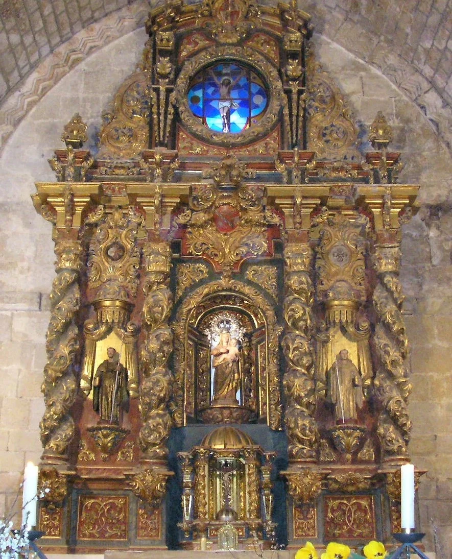 Retablo Monasterio Buenafuente san Bernardo